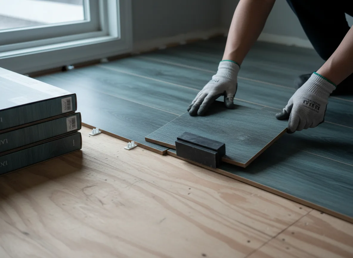 Luxury Vinyl Plank Installation company in Lake George, MI